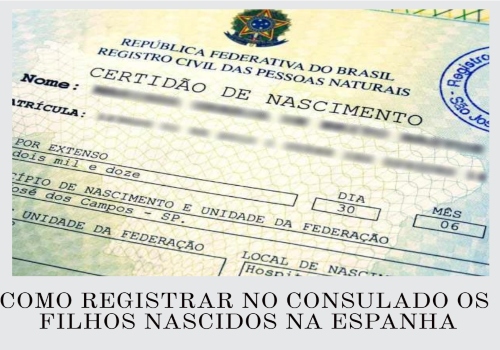 Certidão de Nascimento no Consulado Brasileiro